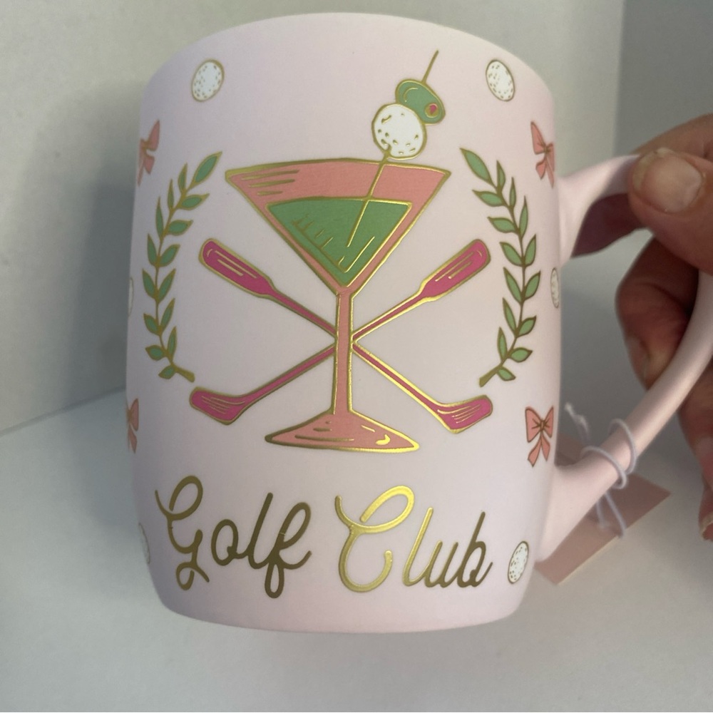Pink Golf Club Mug